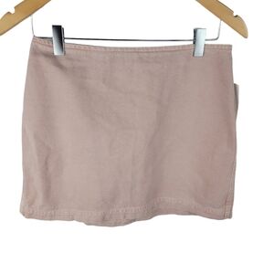 Urban Outfitters BDG blush Pink denim mini skirt nwt Size Small